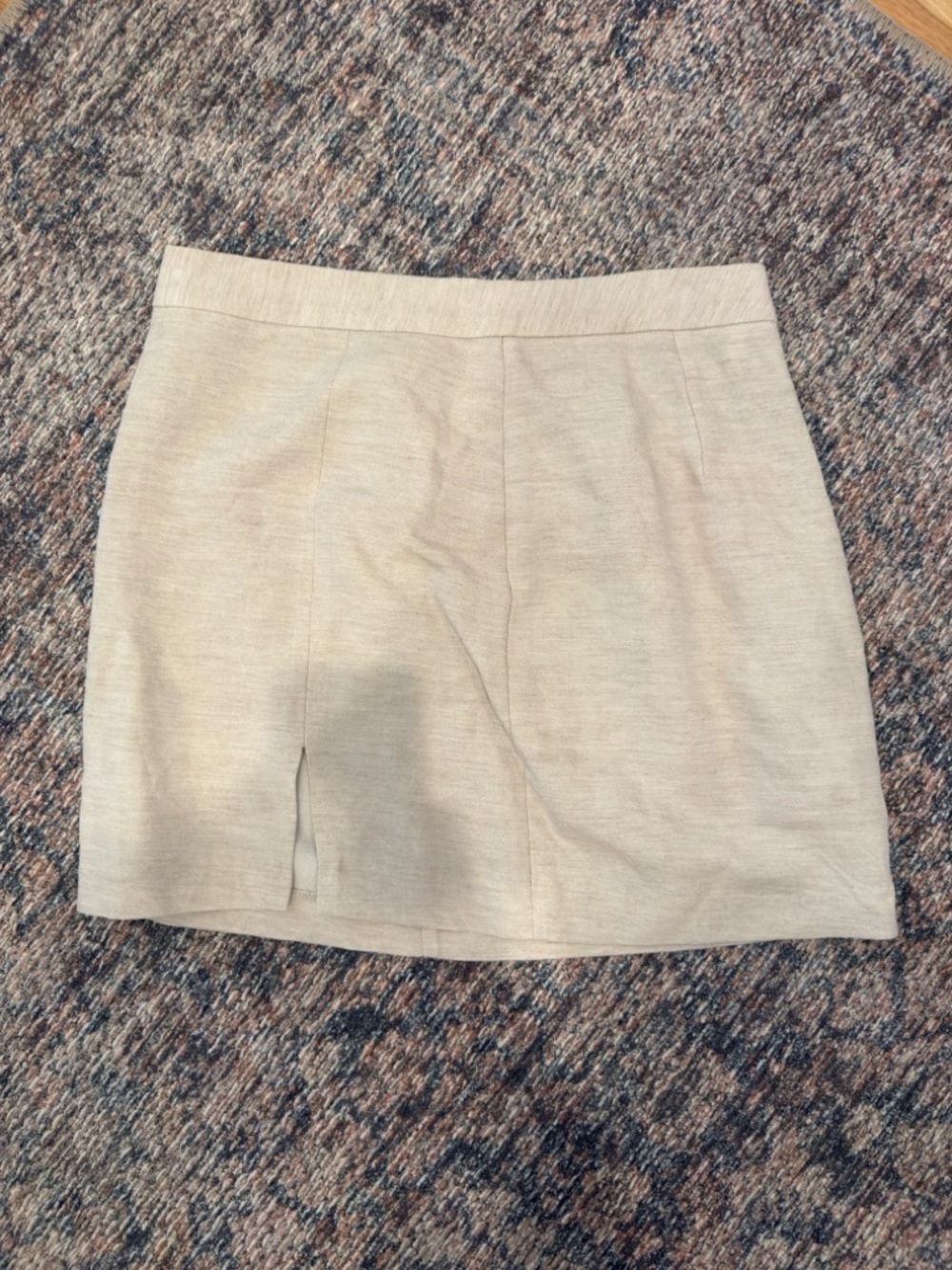 Wilfred Beige Women's Mini Skirt - Casual Chic